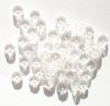 50 3x6mm Faceted Crystal Rondelle Beads